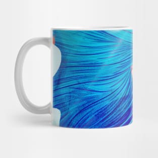 Blue Ocean Waves Mug